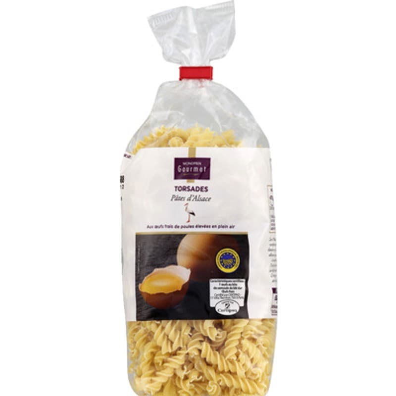 Monoprix Gourmet Pâtes d'Alsace Torsades 250g