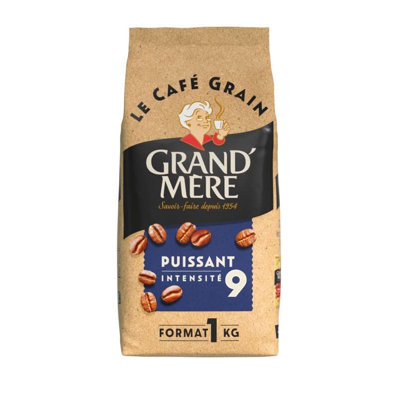 Grand mère Café en grains puissant 100g