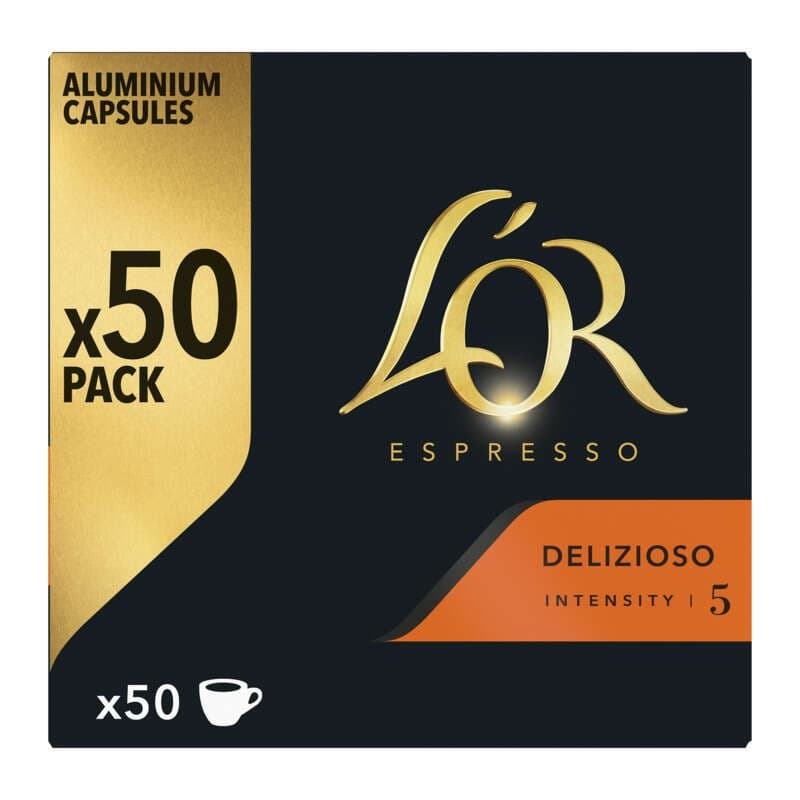 L'Or Espresso delizioso café en capsules x50 intensite 5 - 260g