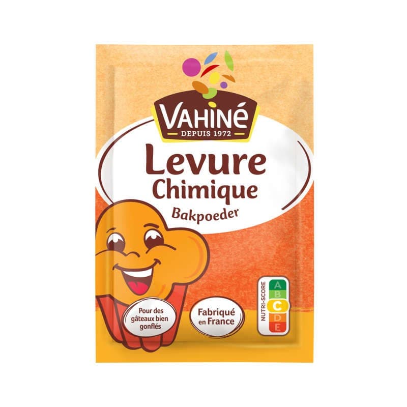 Vahiné Levure Chimique 5 Sachets 55g