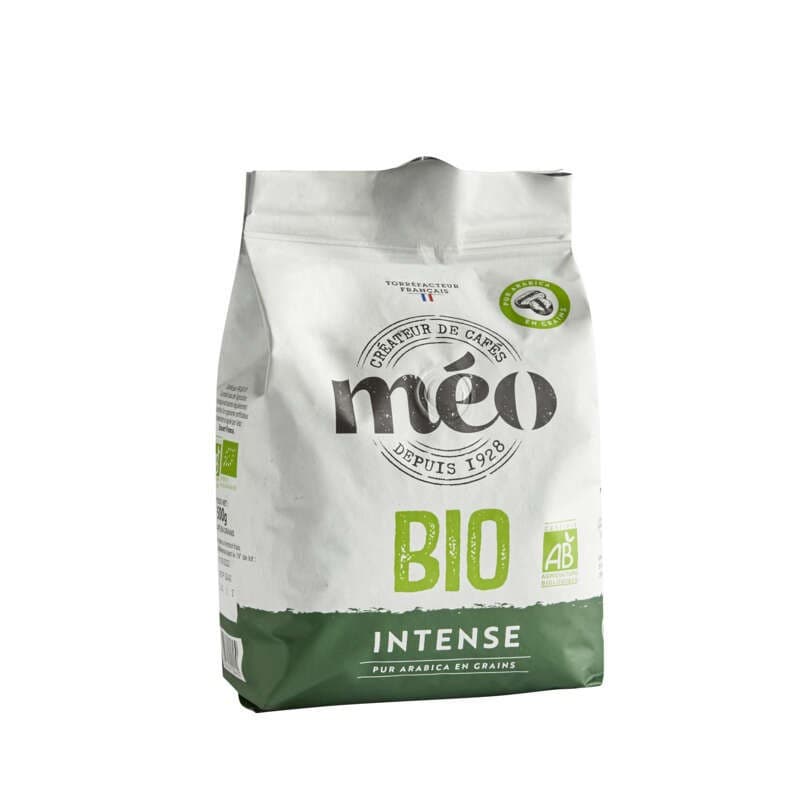 Méo Café Bio Intense Grains 500g