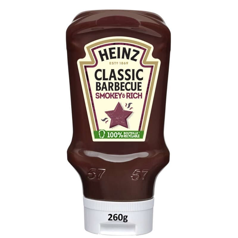 Heinz Sauce Barbecue Classic Flacon Souple 260g