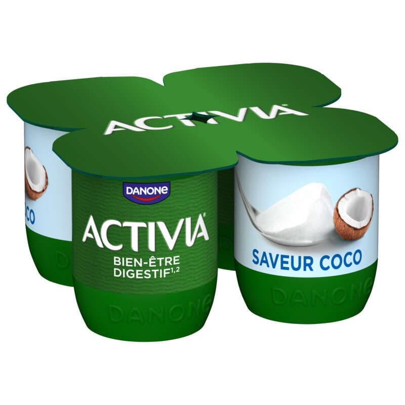 Activia Yaourt Bifidus Saveur Coco 4x125g