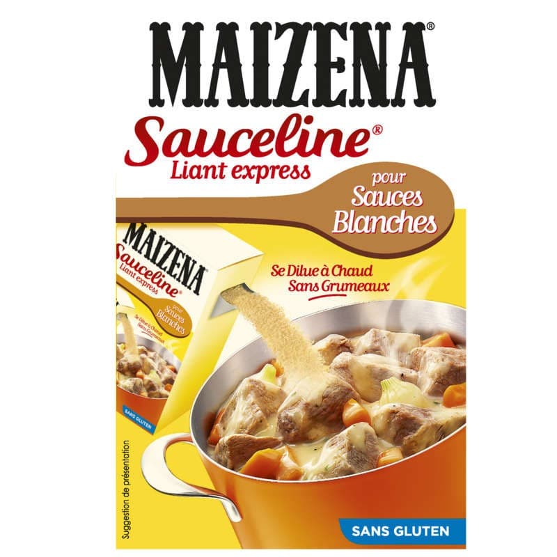 Maizena Sauceline Farine pour Lier Sauces Blanches Sans Gluten 250g