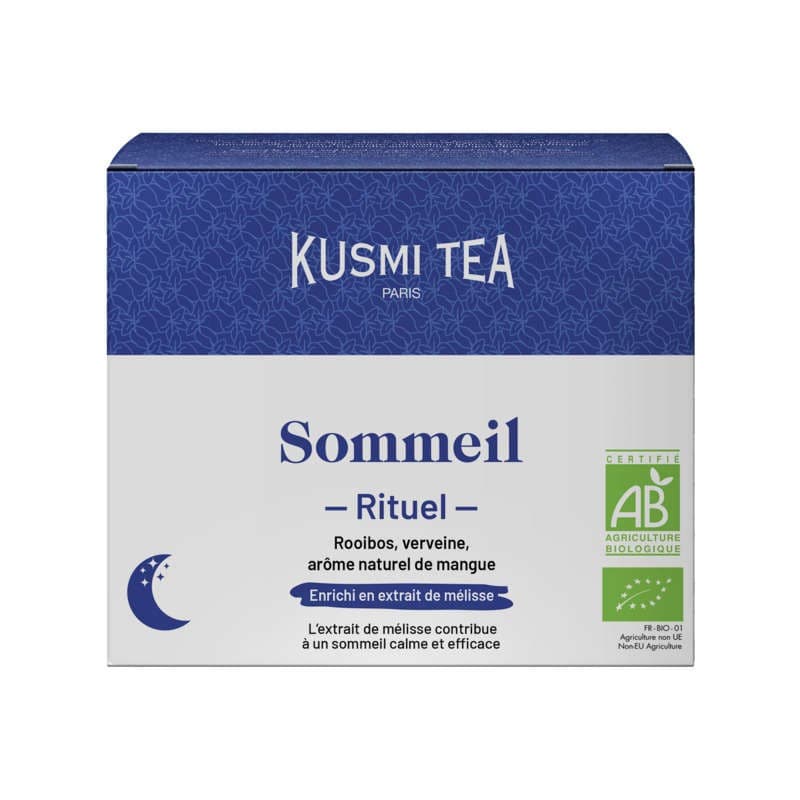 Kusmi Tea Infusion Sommeil Rituel Bio x18