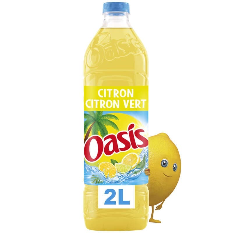 Oasis Citron & Citron vert 2L