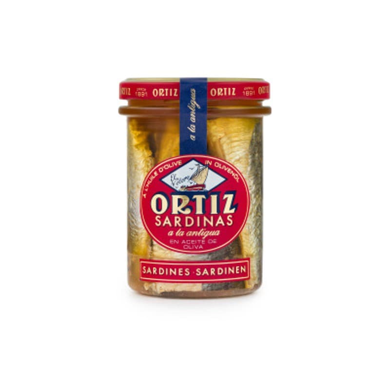 Ortiz Sardines À L'Huile D'Olive 140g