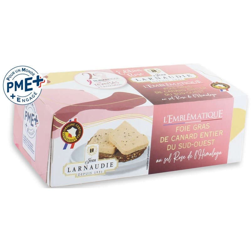 Jean Larnaudie "l'emblématique" Foie gras de Canard Entier du sud-ouest lingot 125g