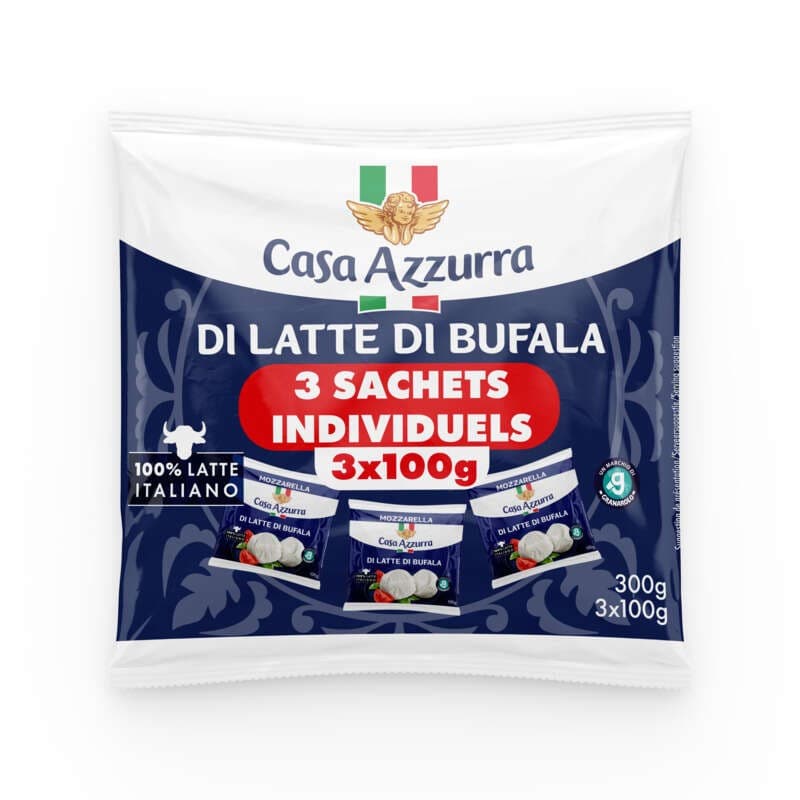Casa Azzura Mozzarela Di Latte Bufala 3x100g