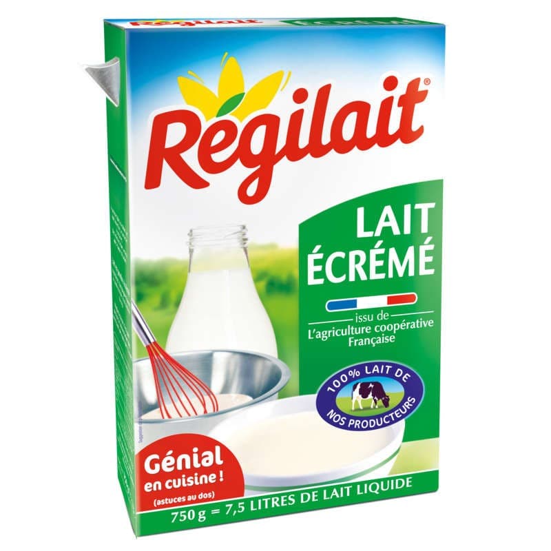 Régilait Lait en poudre écrémé 750g
