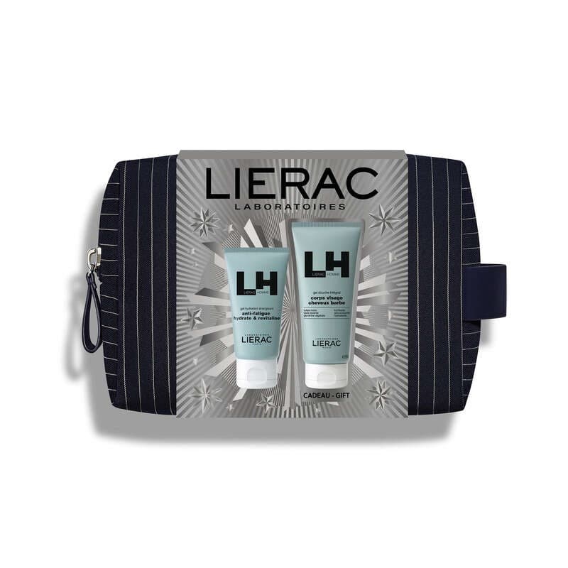 Lierac Homme Coffret Noël Gel Hydratant Energisant + Gel Douche