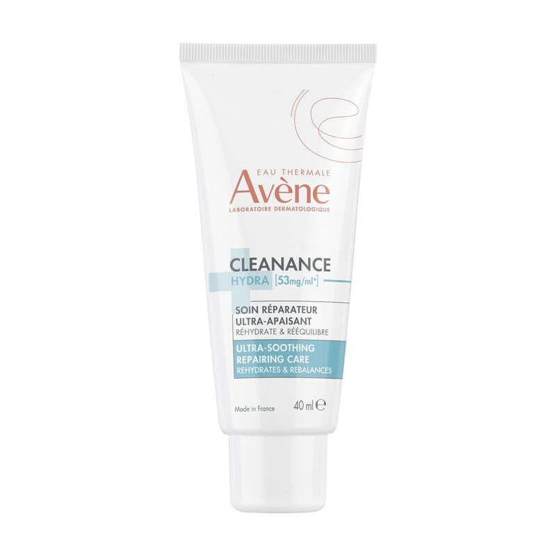[Para] Eau Thermale Avène Cleanance HYDRA Crème apaisante peaux desséchées et irritées par traitements 40ml