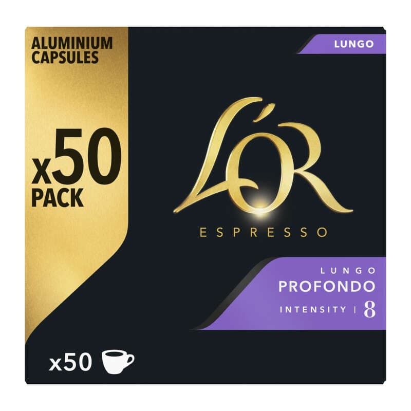 L'Or Café en Capsules Lungo Espresso x50 260g
