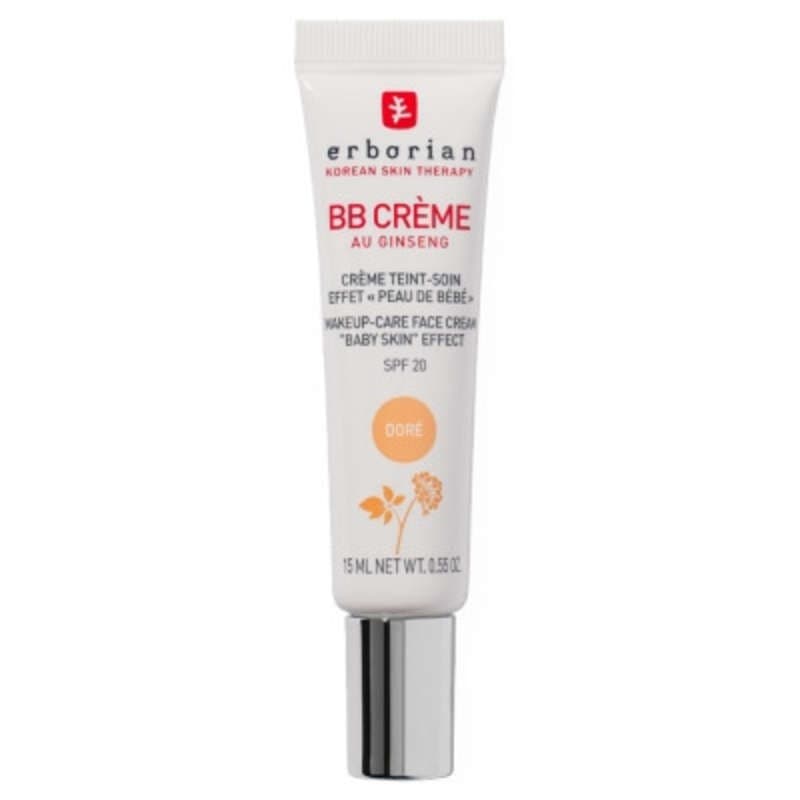 [Para] Erborian BB Crème Teint-Soin au Ginseng effet "Peau de Bébé" SPF20 15ml - Teinte Doré