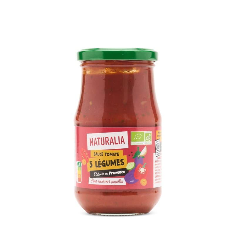 Naturalia Sauce Tomate 5 Légumes 350g