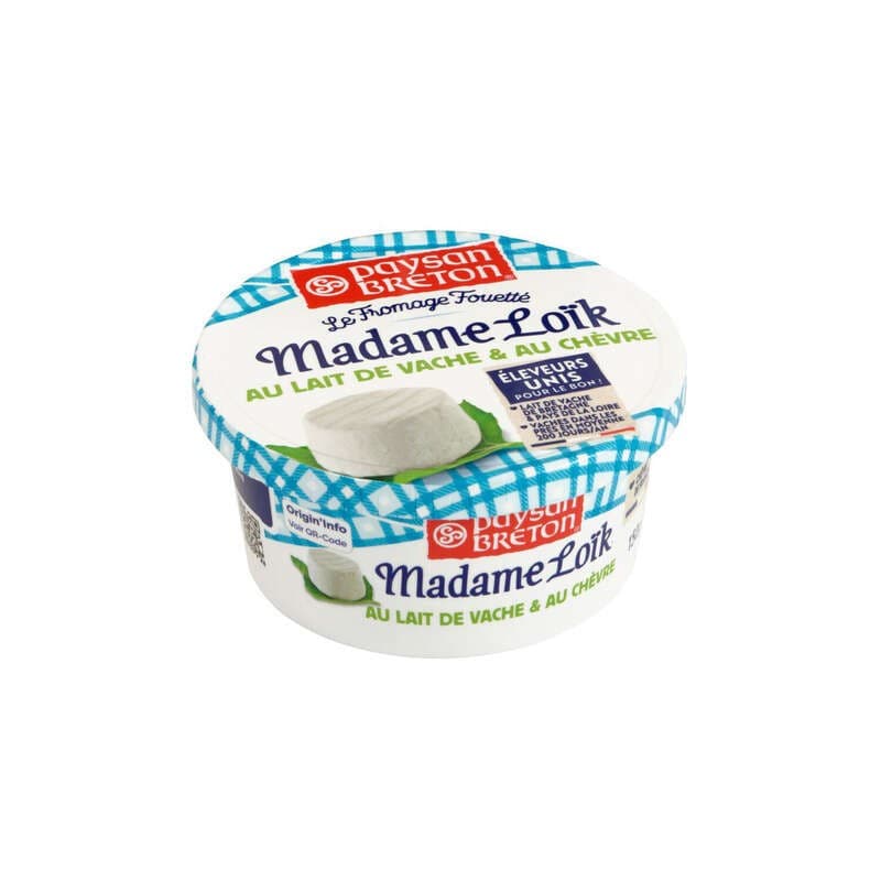 Paysan Breton Madame Loik Fromage à Tartiner Chèvre 150g