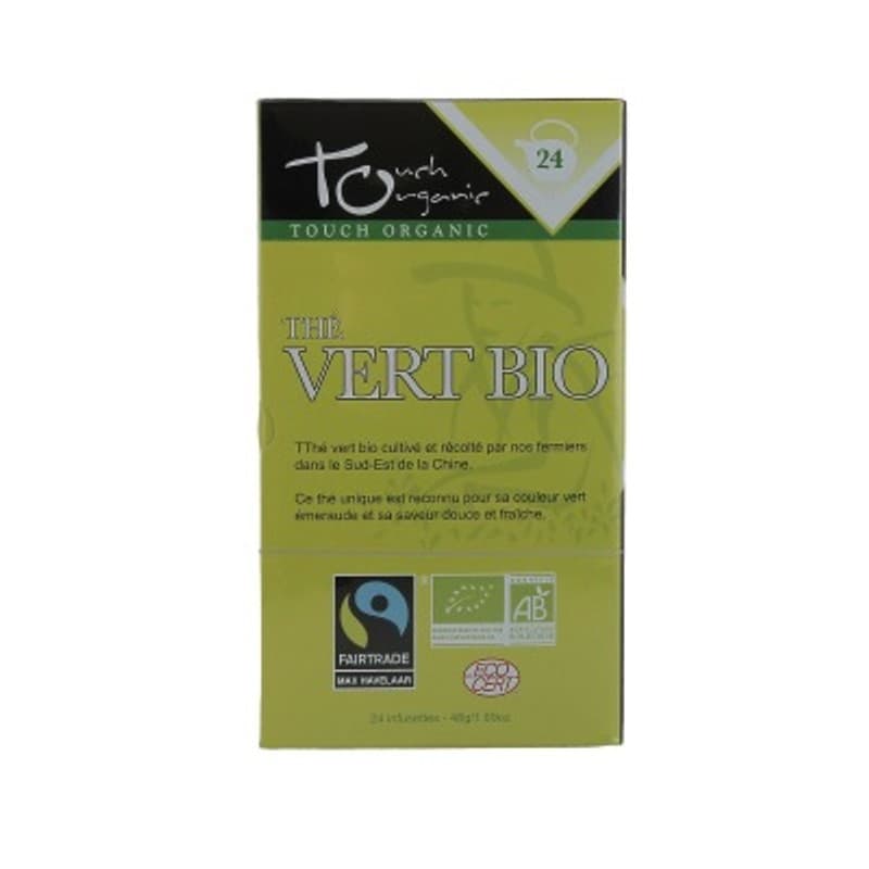 [Par Naturalia] Touch Organic Thé Vert Infusions Bio x24 480g