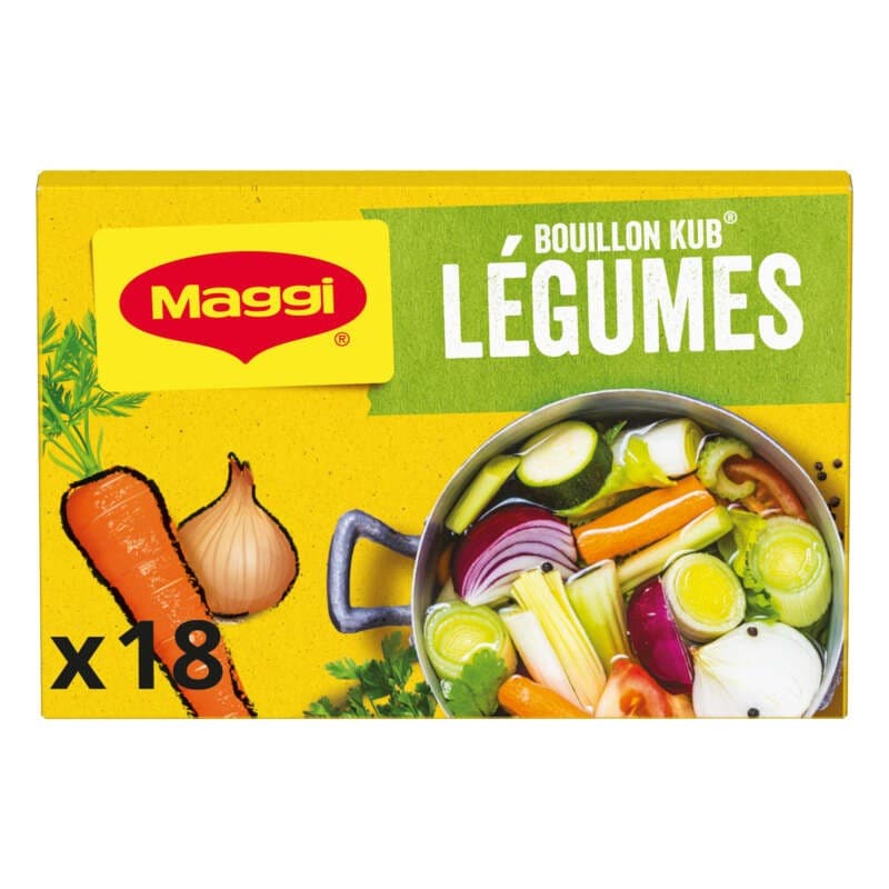Maggi Bouillon Kub Légumes 180g
