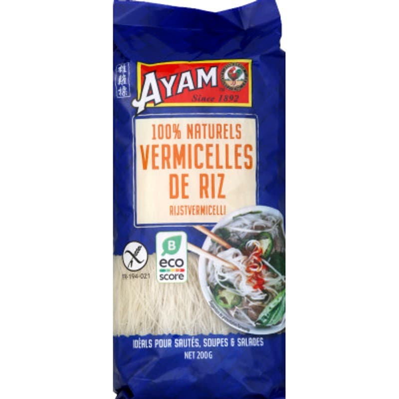 Ayam Vermicelles De Riz Thaï, Sans Gluten 200g