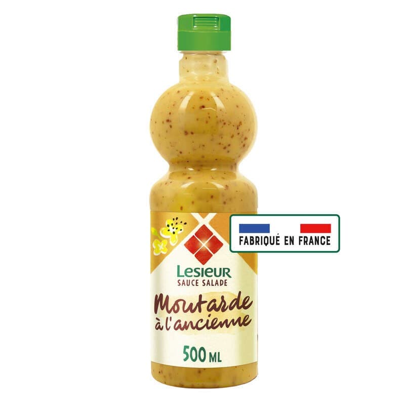 Lesieur Sauce salade moutarde à l'ancienne 500ml
