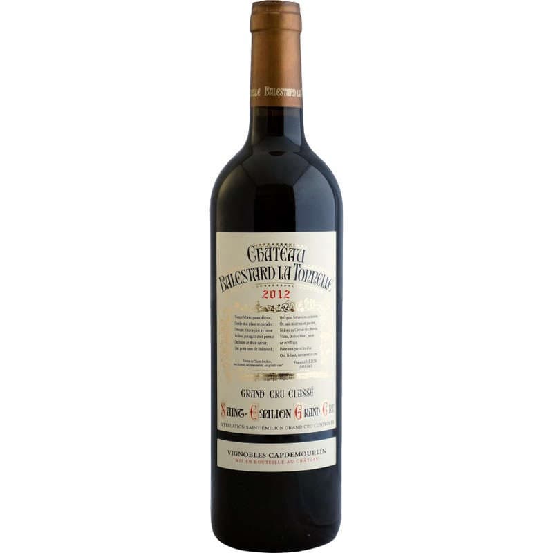 Château Balestard la Torelle stemilion tonnelle cru rouge 75cl