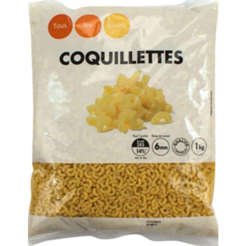 Tous Les Jours Coquillettes 1kg