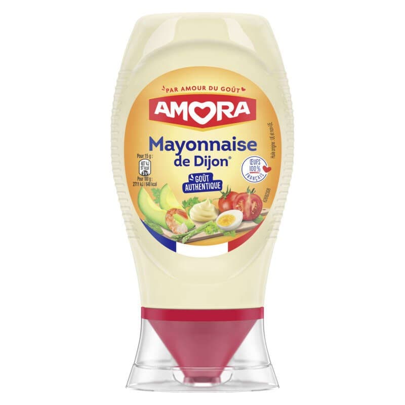 Amora Mayonnaise De Dijon Flacon Souple 235g
