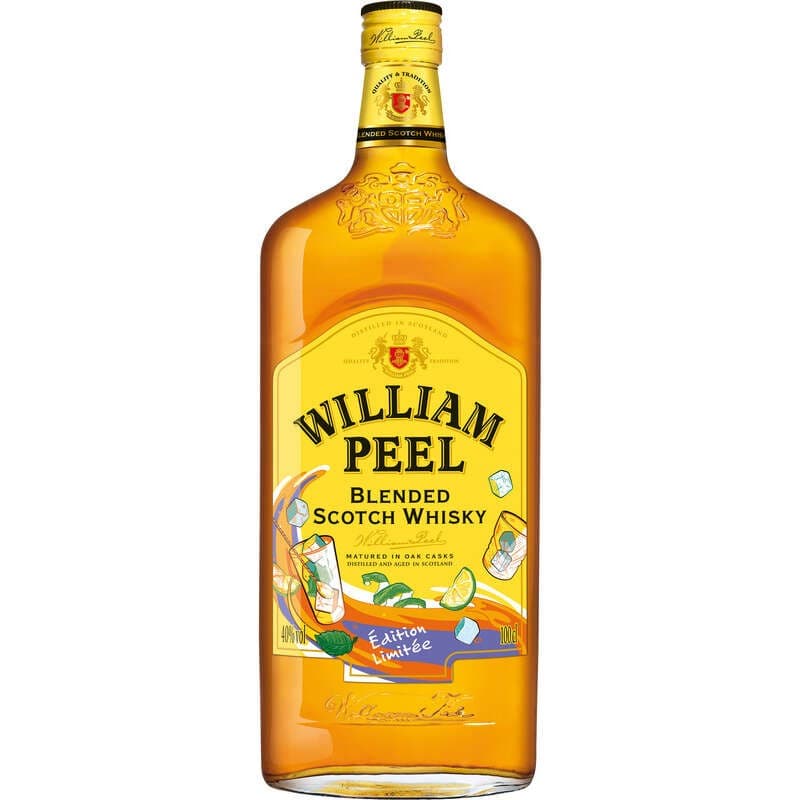 William Peel Whisky Blended Edition Limitée 40 % vol. 1L