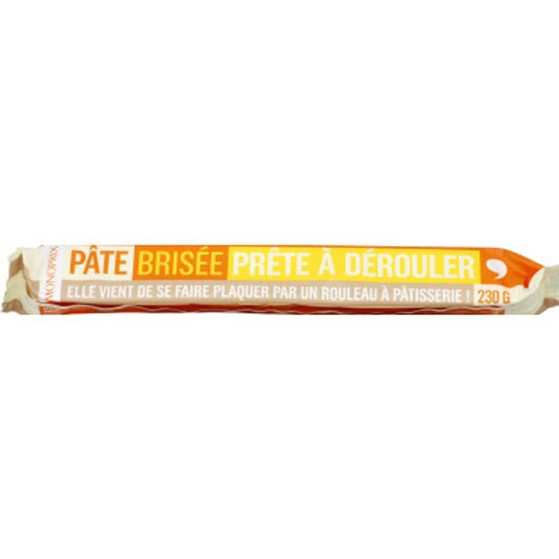 Monoprix Pâte brisée prête à dérouler 230g