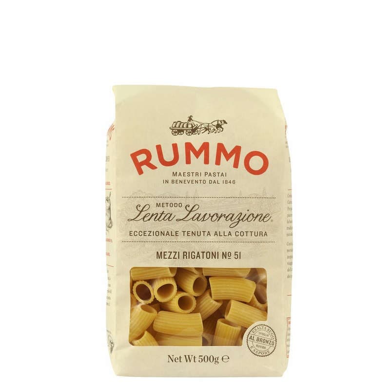 Rummo Pâtes Mezzi Rigatoni n°51 500g