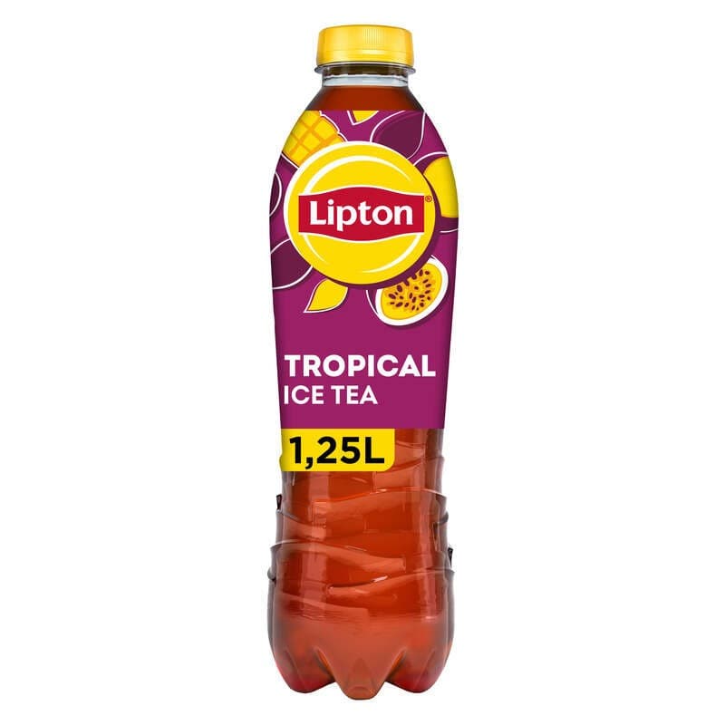 Lipton Ice Tea Thé Glacé Saveur Tropical 1,25L