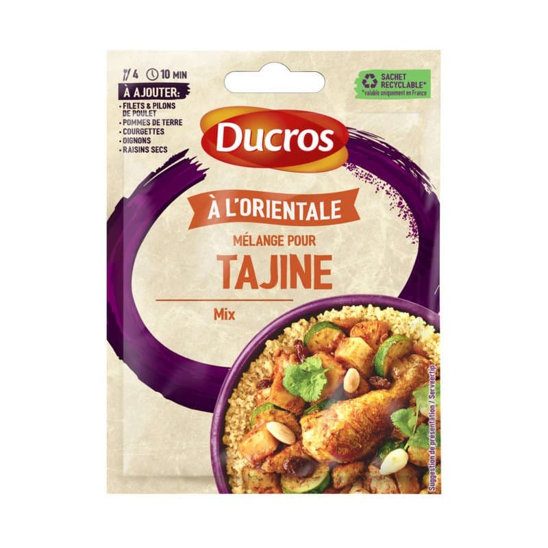 Ducros Mélange À Soupoudrer Pour Tajine Marocain 18g