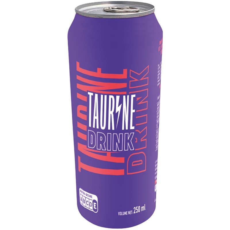 Energy Drink Boisson gazeuse énergisante avectaurine - 25cl
