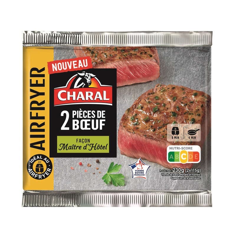 Charal Pièce de Bœuf Façon maitre d’Hôtel 2 X115g