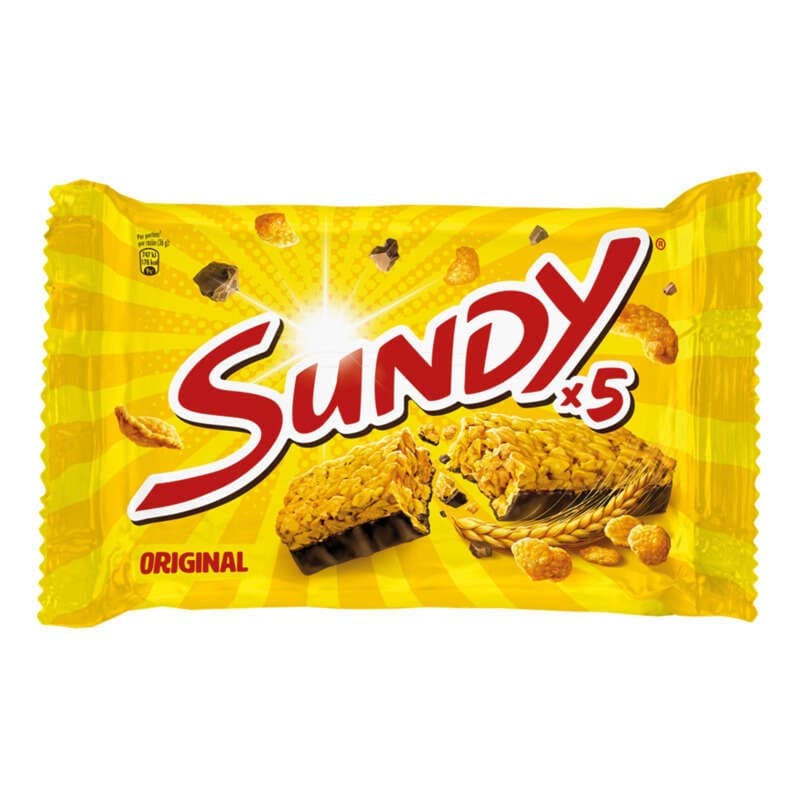 Sundy Barres croustillantes de céréales au chocolat 180g