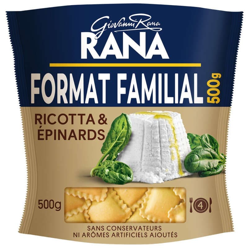 Rana Ravioli Ricotta Epinards 500g