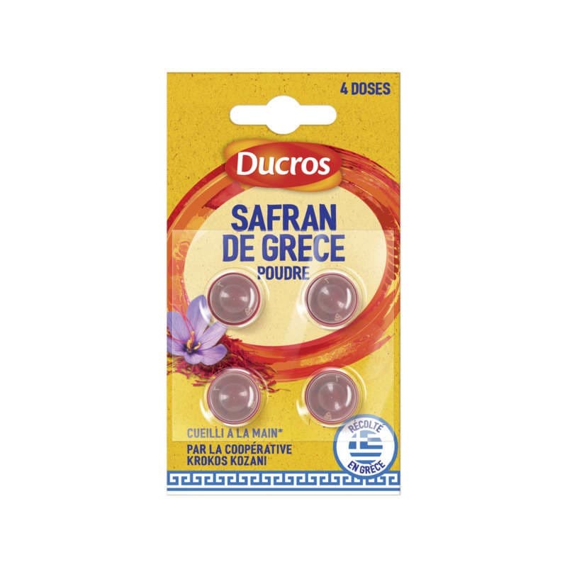 Ducros Poudre Safran de Grèce *4 Doses 0,4g