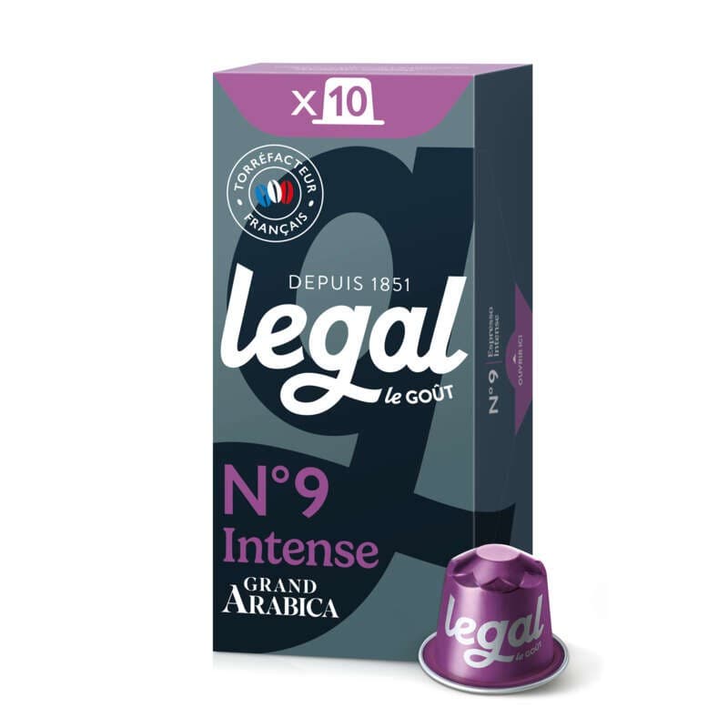 Legal Espresso Intense N°9 Capsules x10