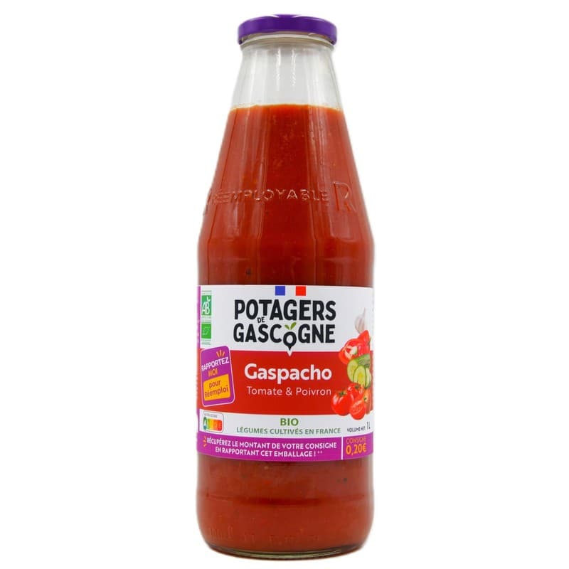 Potagers de Gascogne Gaspacho Bio 1L