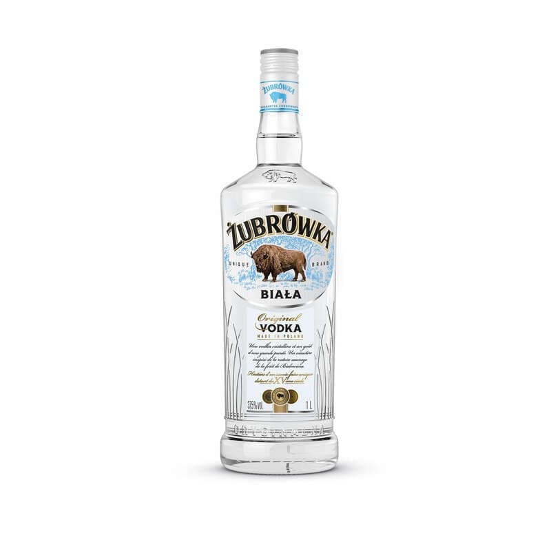 Żubrówka Vodka Biala 37.5% 1L