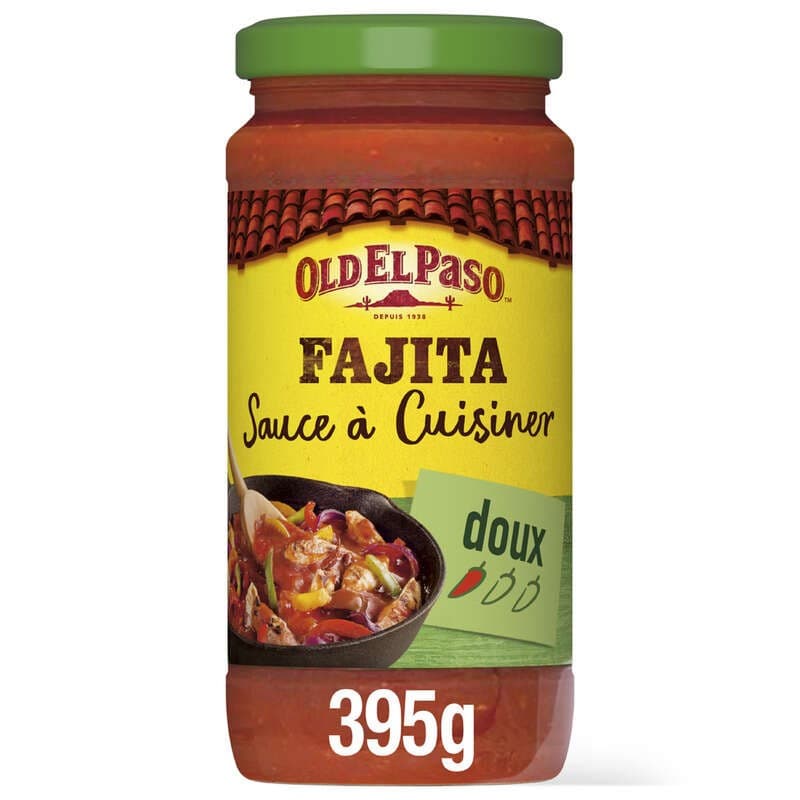 Old El Paso Sauce à Cuisiner pour Fajitas 395g