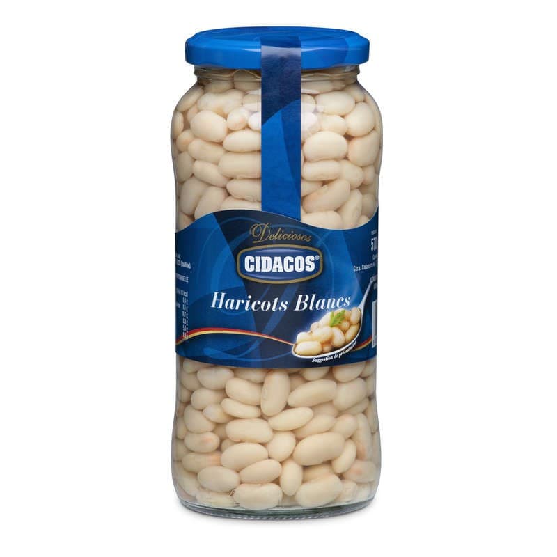 Cidacos Haricots Blancs 570g