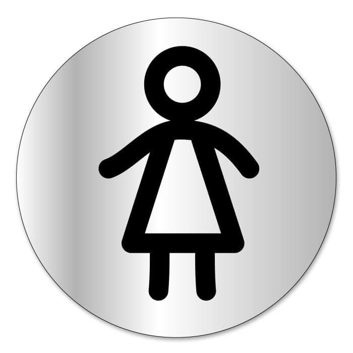 Disque de signalisation 80mm « dames »