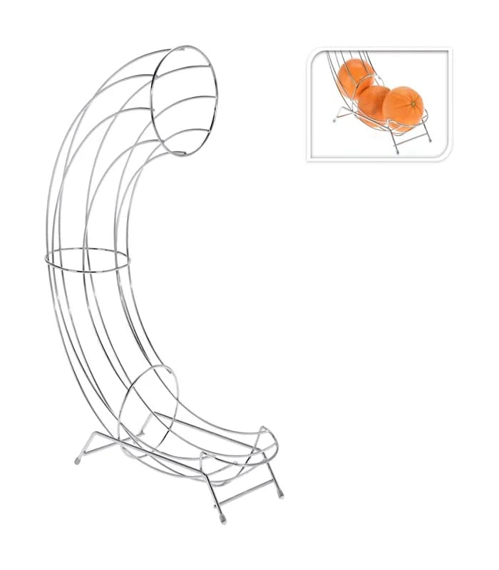 Support Orange Chromé