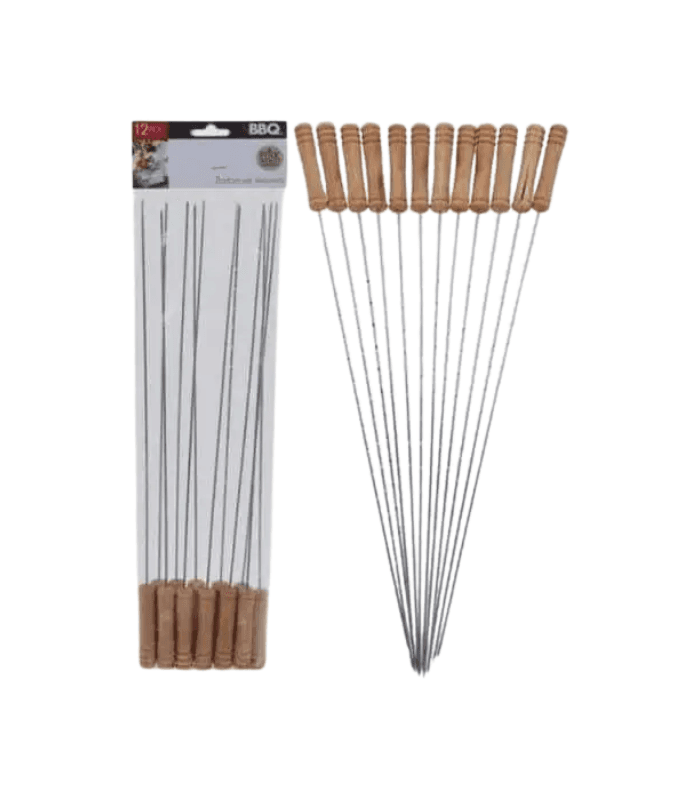Brochettes De Grill Pour Barbecue 12 Pièces
