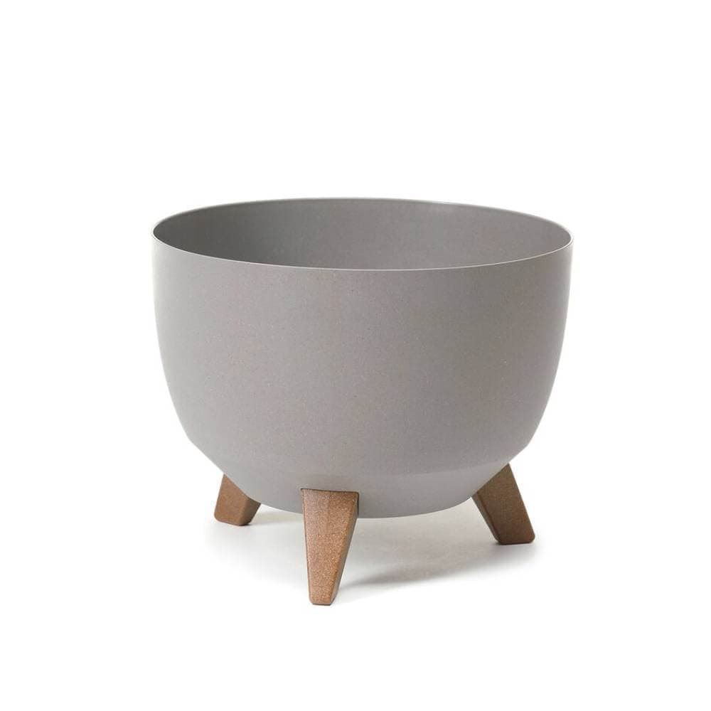 Pot De Fleurs Roma Ecologique 40Cm Gris Clair