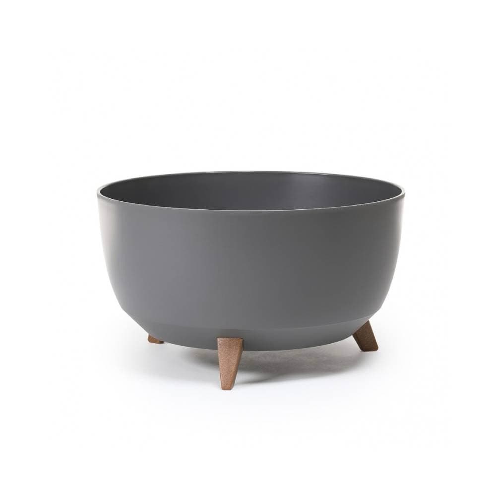 Pot De Fleurs Roma 47Cm Gris Anthracite