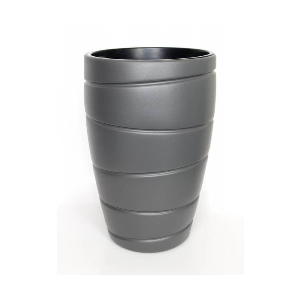 Pot De Fleurs Passa Moyen Gris Anthracite