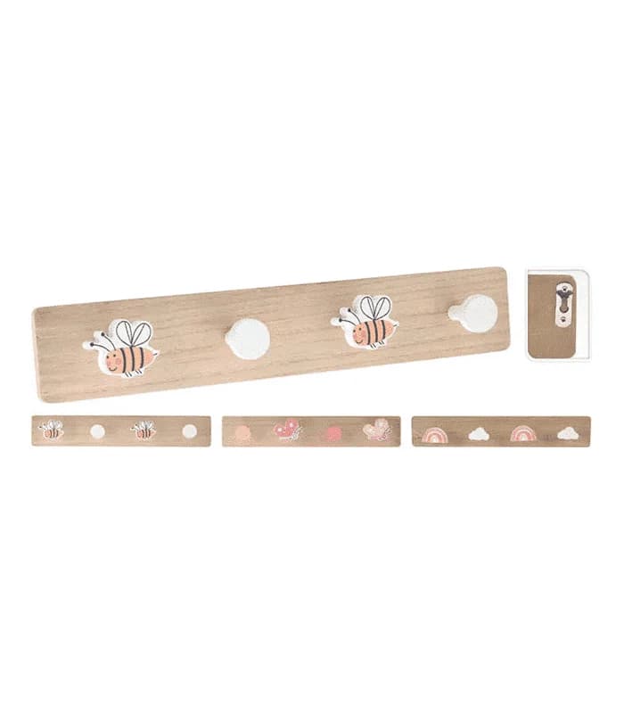 Porte Manteaux Décoratif Pour Enfants À 4 Crochets