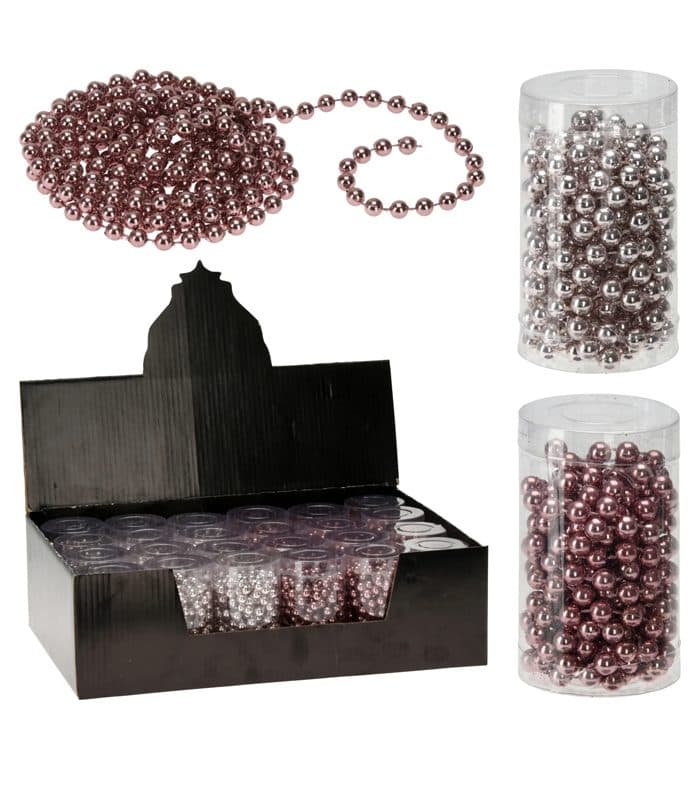 Guirlande de perles pour noël 270cm
